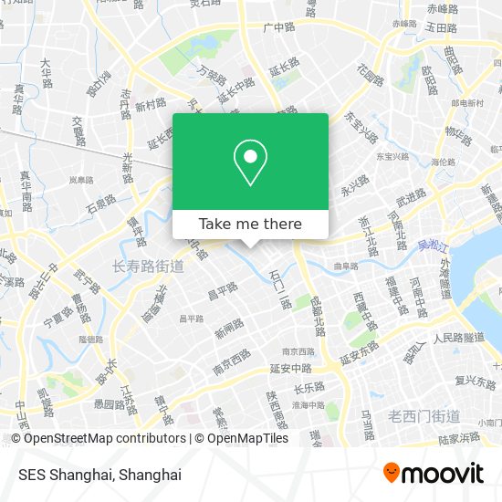SES Shanghai map