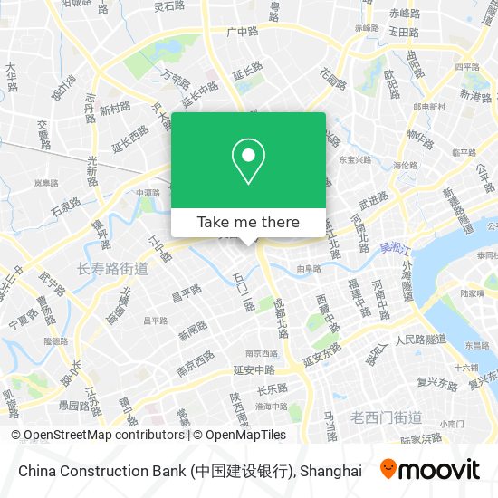 China Construction Bank (中国建设银行) map