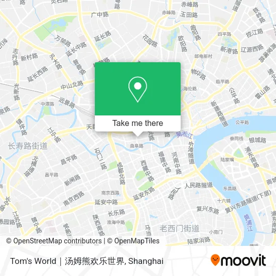 Tom's World｜汤姆熊欢乐世界 map