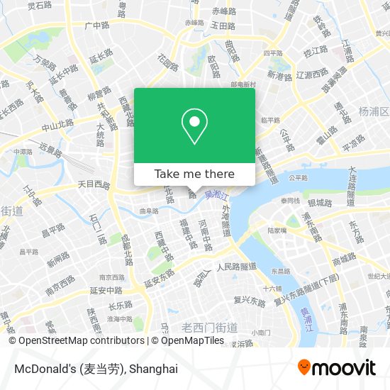 McDonald's (麦当劳) map