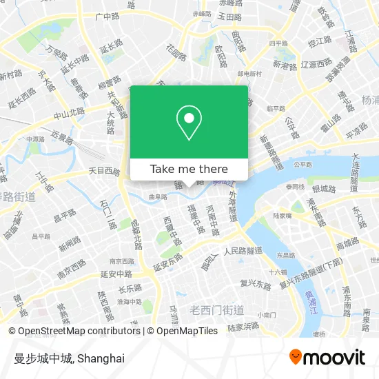 曼步城中城 map