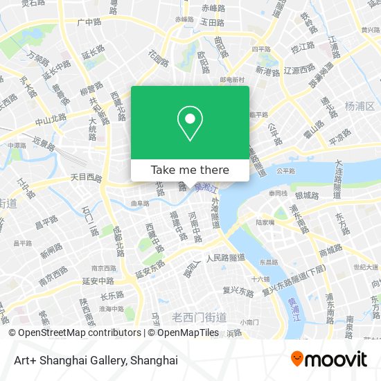 Art+ Shanghai Gallery map