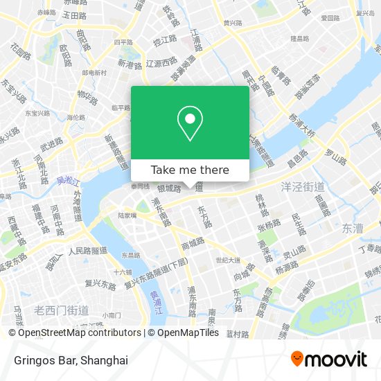 Gringos Bar map