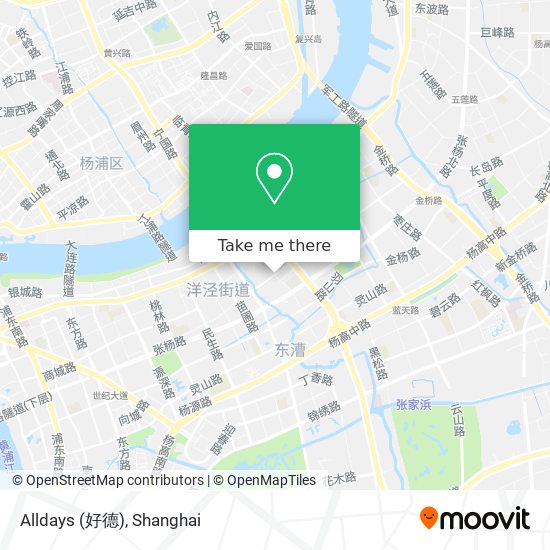 Alldays (好德) map