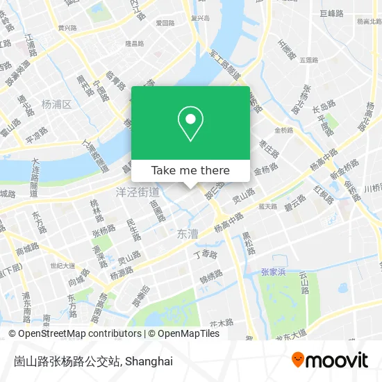 崮山路张杨路公交站 map