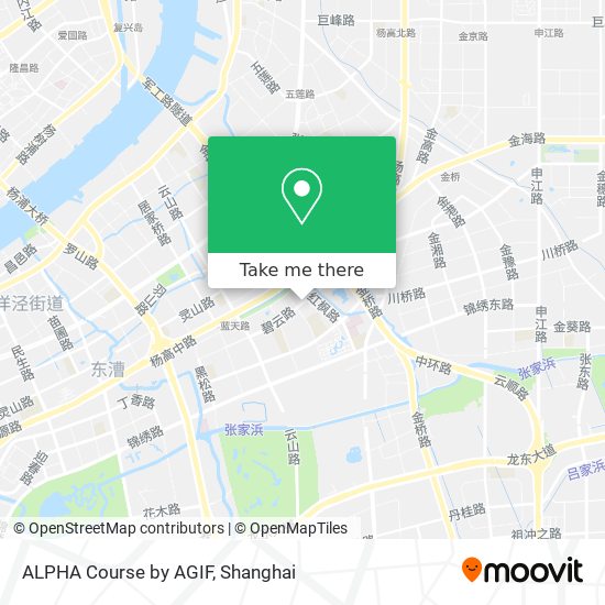 ALPHA Course by AGIF map
