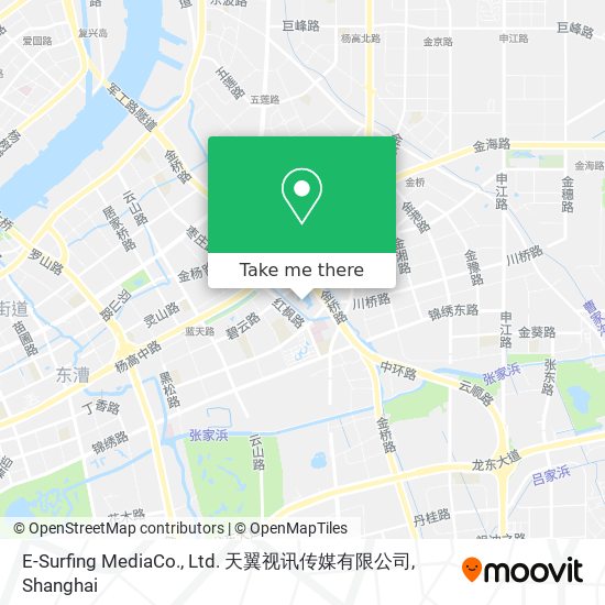 E-Surfing MediaCo., Ltd. 天翼视讯传媒有限公司 map