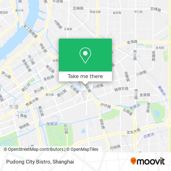 Pudong City Bistro map