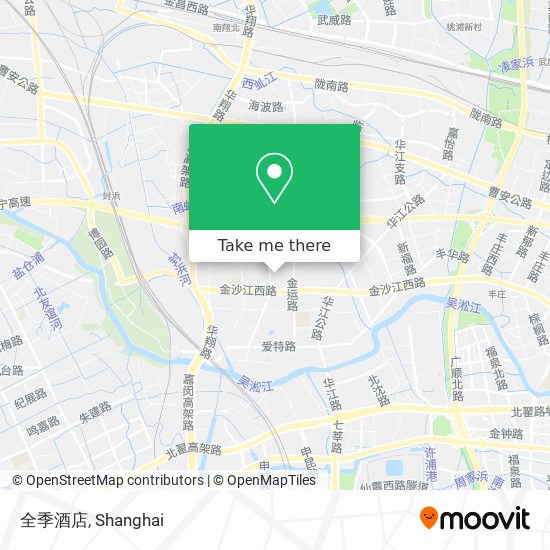 全季酒店 map