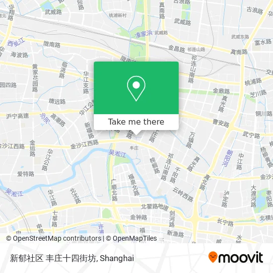 新郁社区 丰庄十四街坊 map
