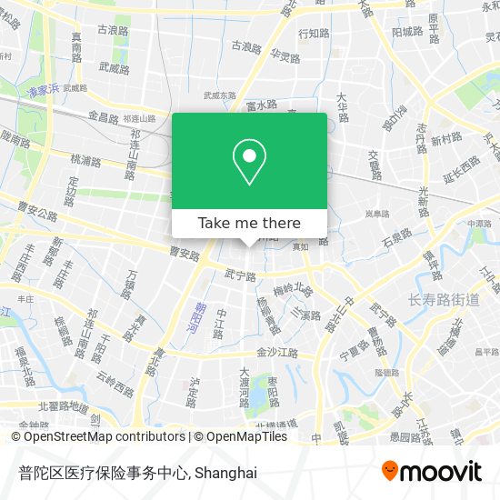 普陀区医疗保险事务中心 map
