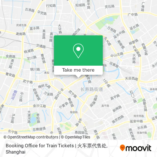 Booking Office for Train Tickets | 火车票代售处 map