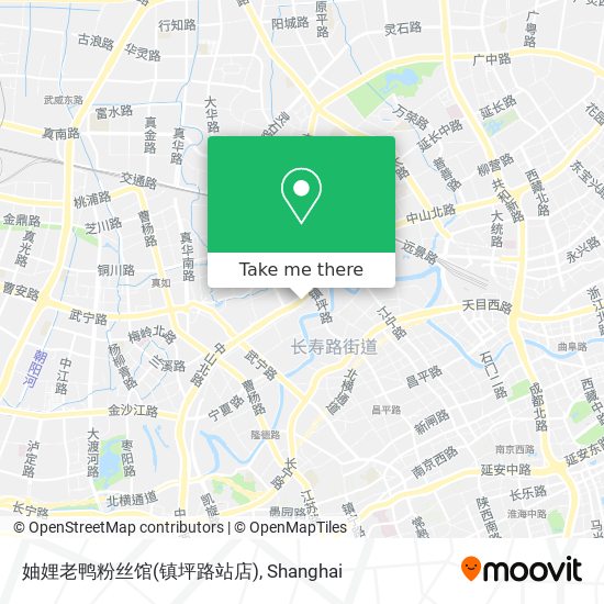 妯娌老鸭粉丝馆(镇坪路站店) map