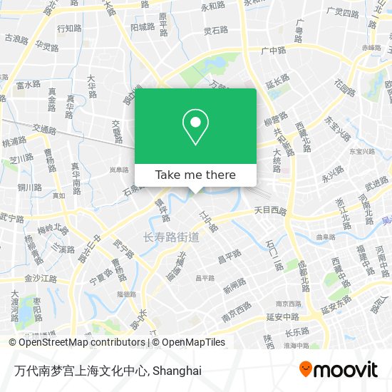 万代南梦宫上海文化中心 map