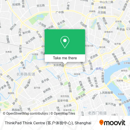 ThinkPad Think Centre (客户体验中心) map