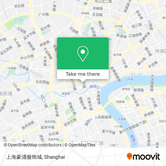 上海豪浦服饰城 map