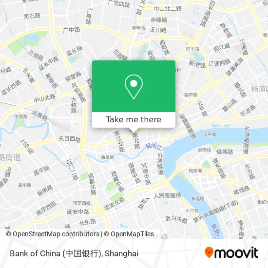 Bank of China (中国银行) map