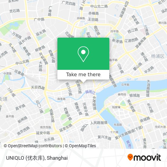 UNIQLO (优衣库) map