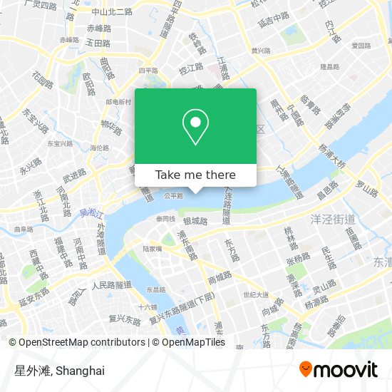 星外滩 map