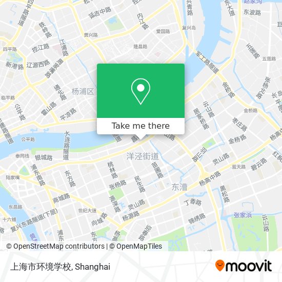 上海市环境学校 map