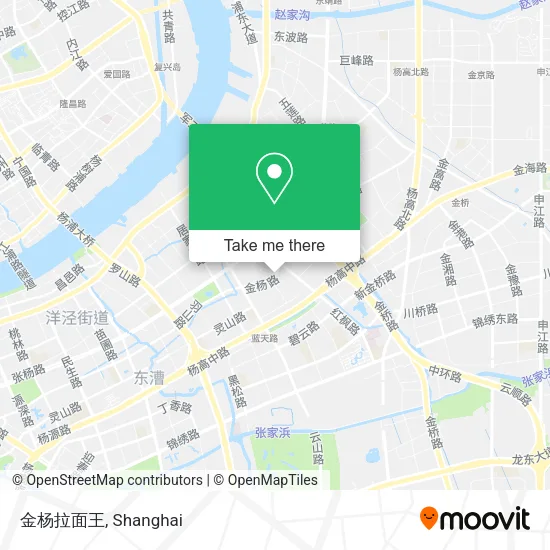金杨拉面王 map