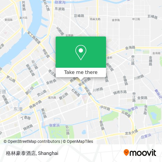 格林豪泰酒店 map