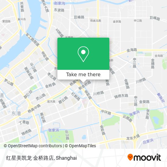 红星美凯龙 金桥路店 map