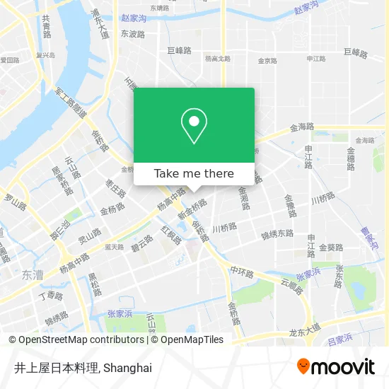 井上屋日本料理 map