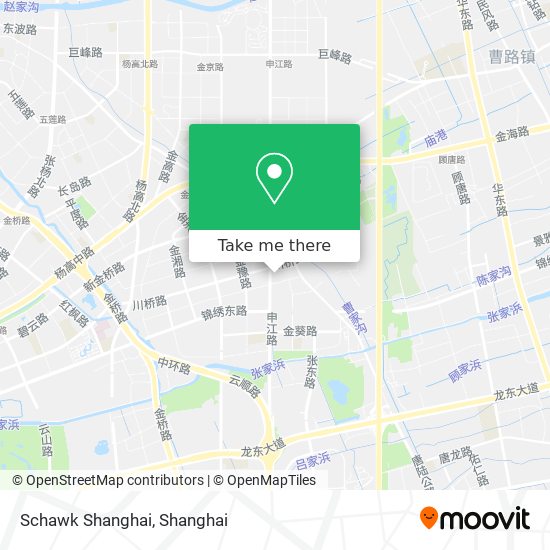 Schawk Shanghai map