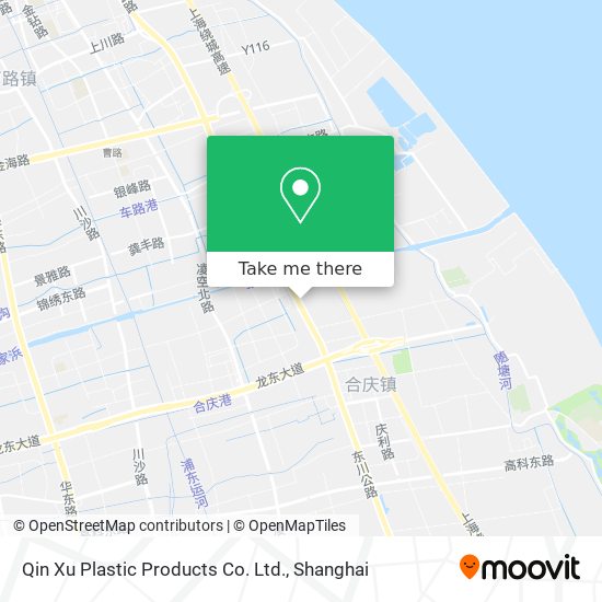 Qin Xu Plastic Products Co. Ltd. map