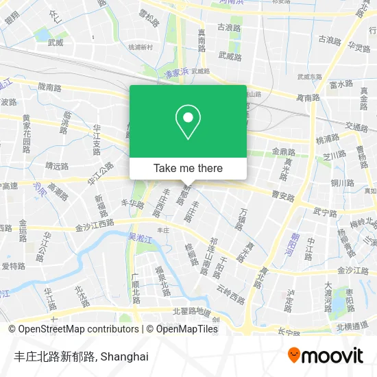 丰庄北路新郁路 map