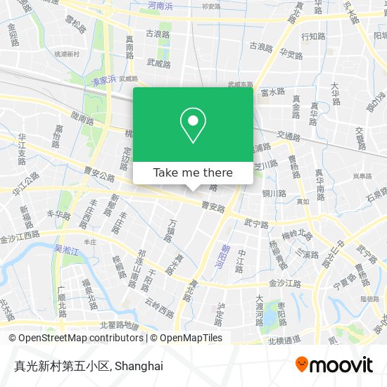 真光新村第五小区 map