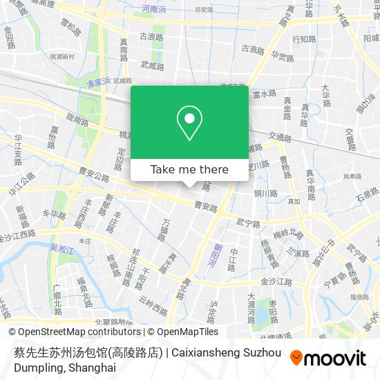 蔡先生苏州汤包馆(高陵路店) | Caixiansheng Suzhou Dumpling map