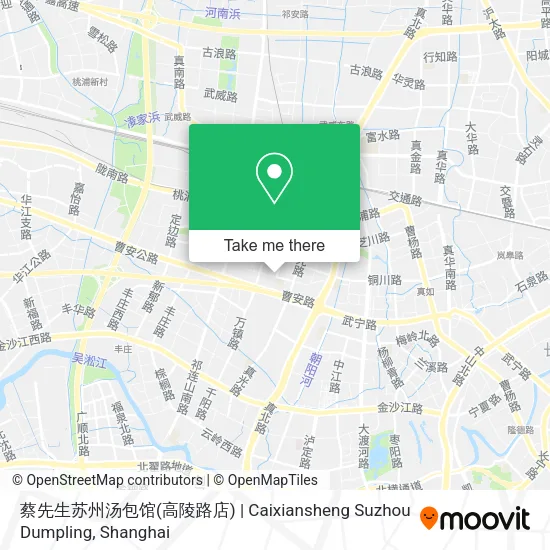 蔡先生苏州汤包馆(高陵路店) | Caixiansheng Suzhou Dumpling map