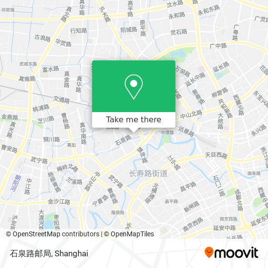 石泉路邮局 map