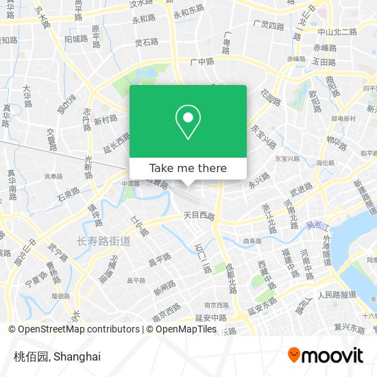 桃佰园 map