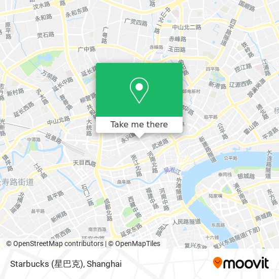 Starbucks (星巴克) map