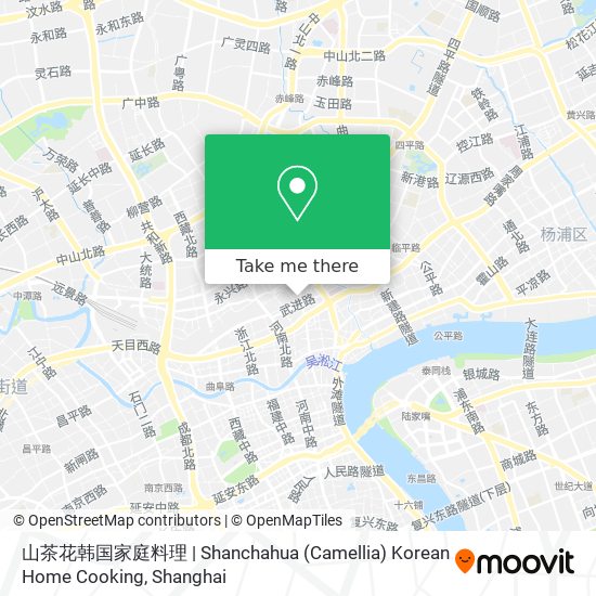 山茶花韩国家庭料理 | Shanchahua (Camellia) Korean Home Cooking map