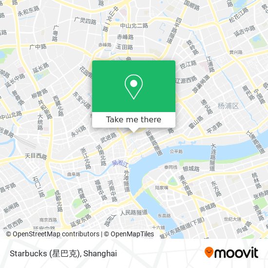 Starbucks (星巴克) map