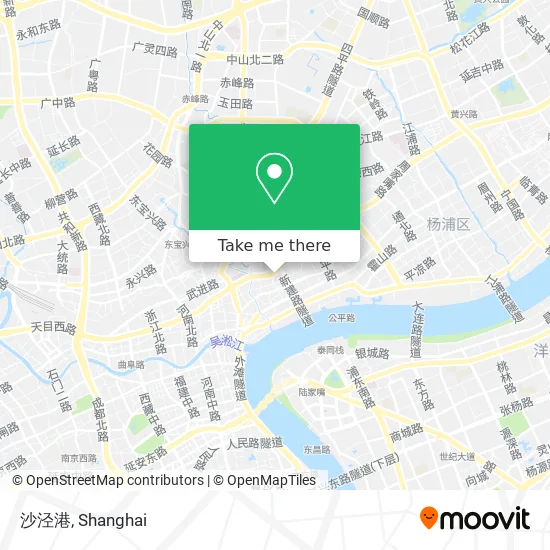 沙泾港 map