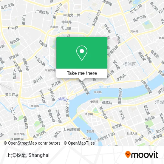 上海餐廳 map