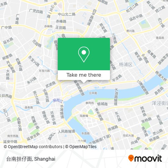 台南担仔面 map