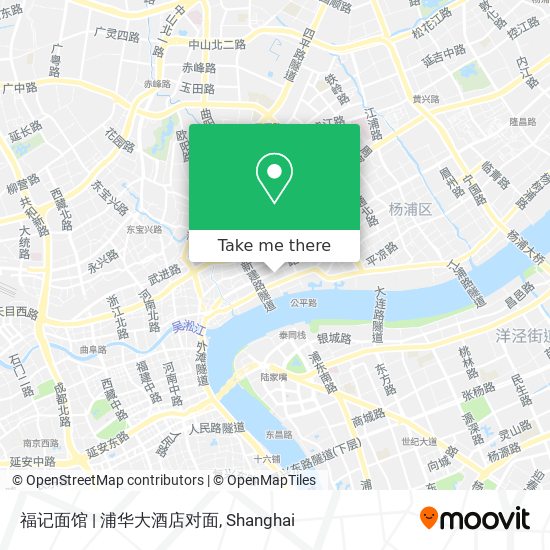 福记面馆 | 浦华大酒店对面 map