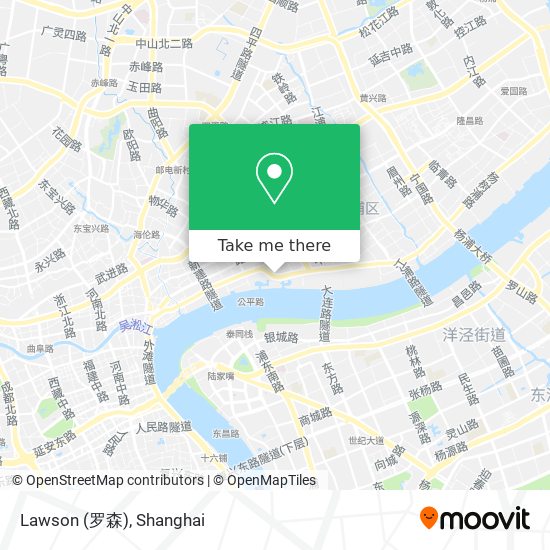 Lawson (罗森) map