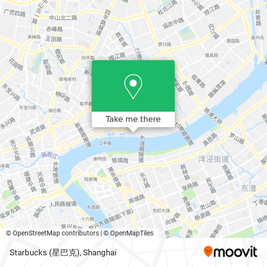 Starbucks (星巴克) map