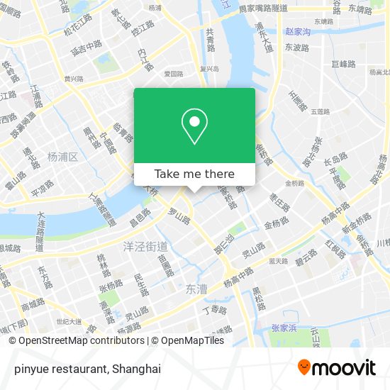 pinyue restaurant map