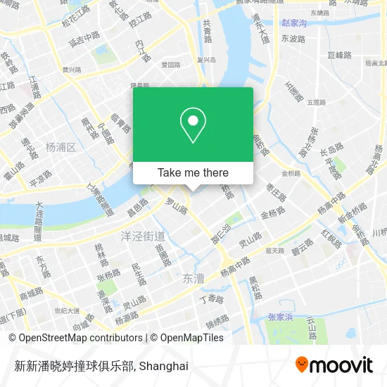 新新潘晓婷撞球俱乐部 map