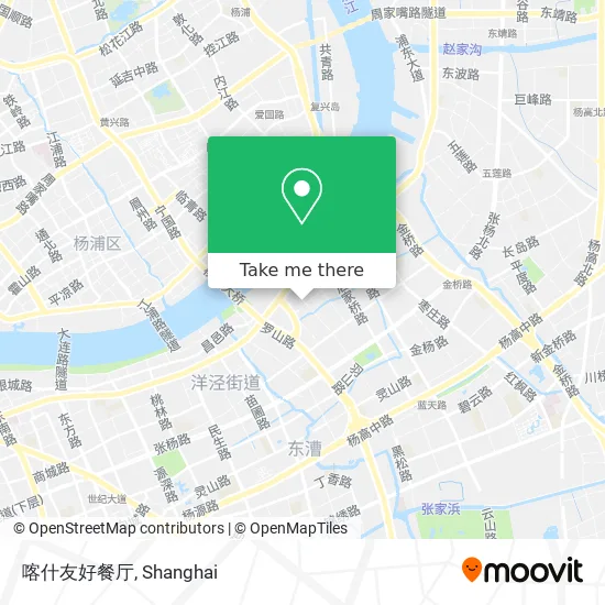 喀什友好餐厅 map
