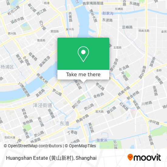 Huangshan Estate (黄山新村) map