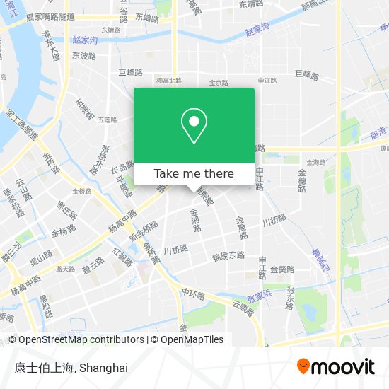 康士伯上海 map